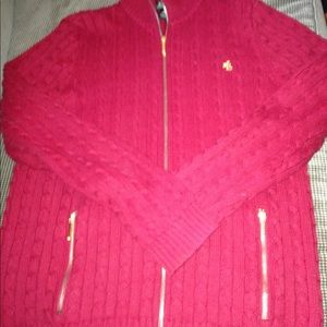Ralph Lauren sweater, medium.